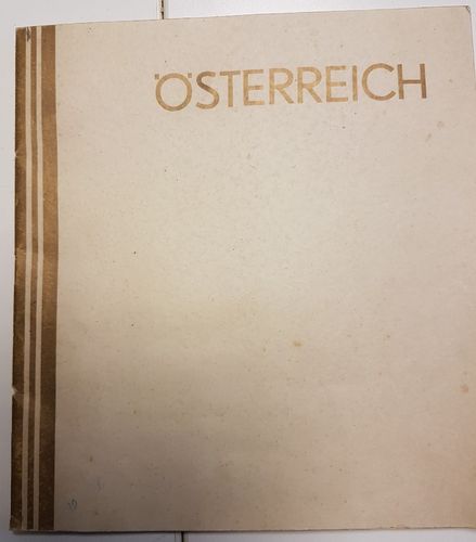 Österreich Bildband von 1938