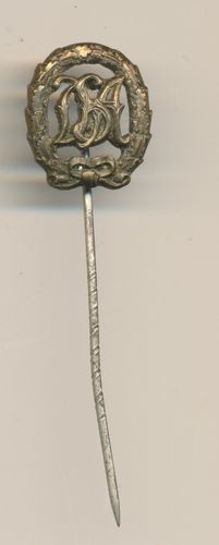 Miniatur Leistungs Spoprt - Abzeichen um 1930 Hersteller ST&L