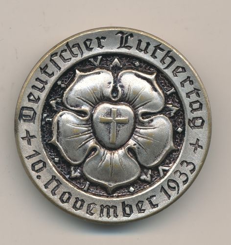 Tagungsabzeichen Deutscher Luthertag 1933