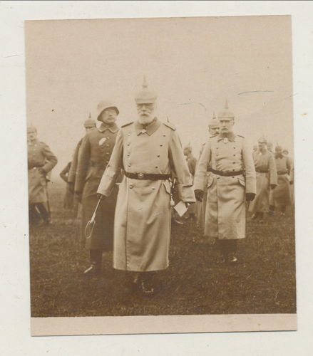 Generalität Halsorden im Feld - Original Foto um WK1