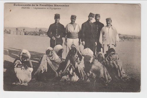 Legionnaires Marocaine - Original Aufnahme Postkarte Legion Frankreich um 1900