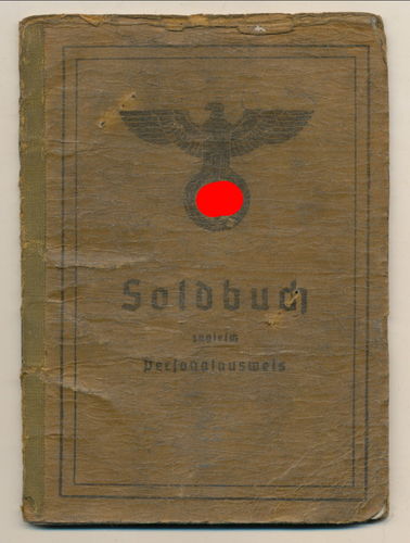 Soldbuch Schütze Albert Haizmann LDS Schützen Ausb Btl 5