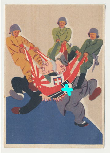 Italien farbige Propaganda Postkarte " Dante Alighieri "