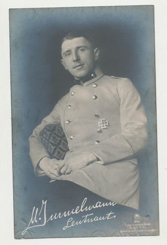 Sanke Karte Flieger Leutnant Immelmann 1. WK