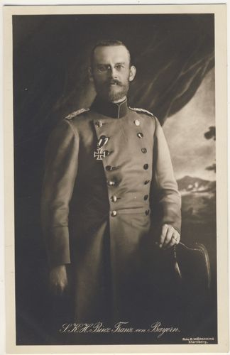 Prinz Franz von Bayern S.K.H. - Photo Wörsching Starnberg - ORIGINAL Postkarte um 1900