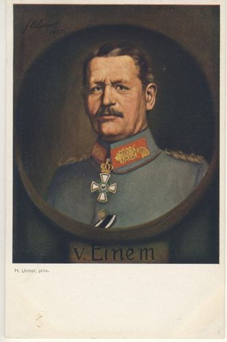 General von Einem - Original Postkarte