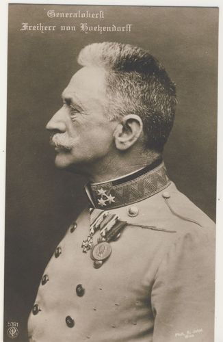 Generaloberst Freiherr von Hoetzendorff - Original Liersch Postkarte um WK1