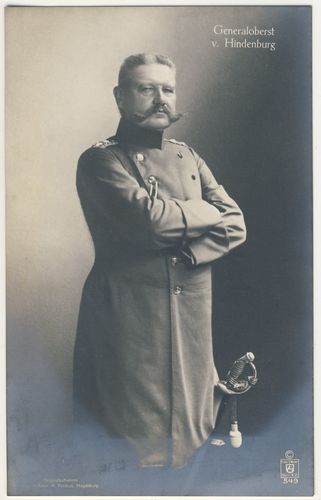 Generaloberst von Hindenburg - Original Postkarte um 1900
