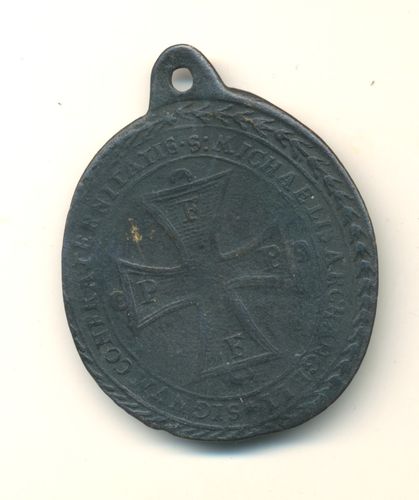 Belgien : Joseph Clement von Bayern 1694-1723 - Medaille der Bruderschaft des Heiligen Michael