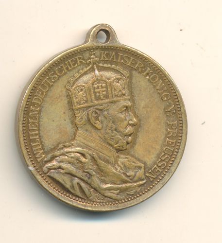 Gedenk Medaille 1888 - Wilhelm Deutscher Kaiser König von Preussen