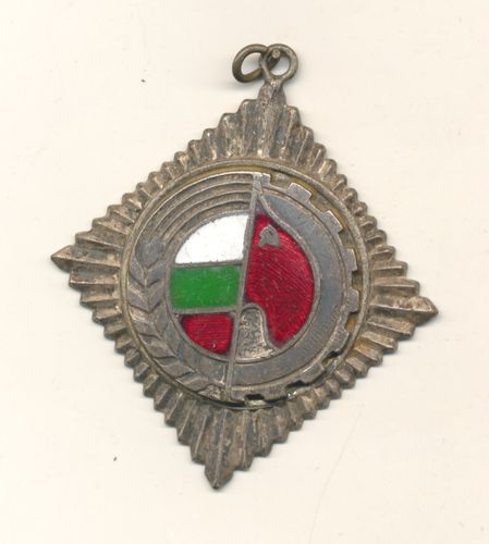 Bulgarien Medaille Rot Vaterlands Front