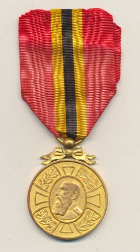 Belgien Medaille Commemorative du Regne de Leopold 1865-1905