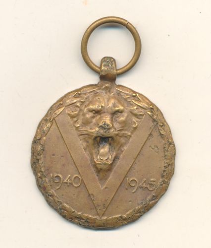Belgien - Kriegserinnerungs Medaille 1940 - 1945