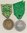 Belgien 2 Medaillen Bronze und Silber Labor Valorem 1914-18 / 1940-1945