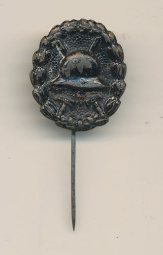 Verwundetenabzeichen Schwarz grosse 22mm Miniatur 1914/18