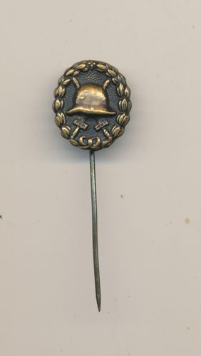 Verwundetenabzeichen Schwarz 16mm Miniatur 1914/18