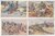 Set von 21 Stück Militär Postkarten Deutschland 1914 / 1918