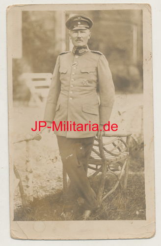 General Walter von Heinemann Original Portrait Foto WK1
