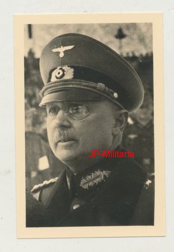 General Wehrmacht Heer - kleines Original Portrait Foto WK2