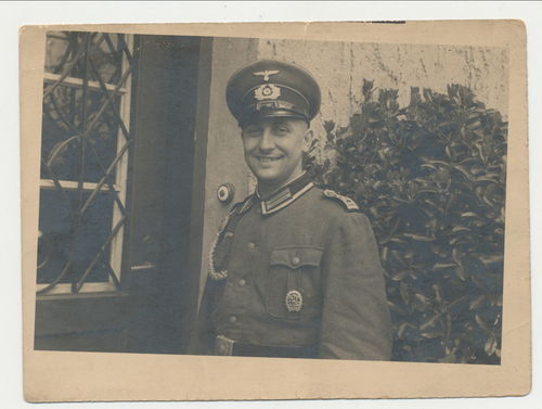 Wehrmacht Feldwebel mit DRL Sportabzeichen - Original Foto WK2