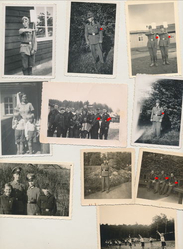 RAD Reichsarbeitsdienst und HJ Hitlerjugend - 10 Original Fotos WK2