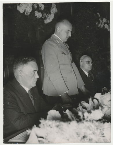 Reichsminister Dr. Frank im Berliner Rathaussaal 1938 - Original Presse Foto 3. Reich