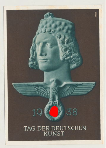Tag der deutschen Kunst München 1938 - Original Postkarte 3. Reich