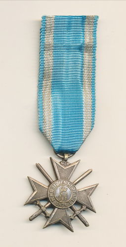 Bulgarien Militär Verdienstkreuz 1915 am Band