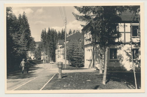 Truppen Übungsplatz Wildflecken Rhön Unterkunft Offiziere - Original Postkarte 3. Reich