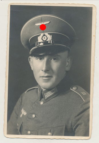 Infanterie Regiment 19 Wehrmacht Soldat Original Portrait Foto WK2