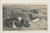 Schlachtfeld Foto gefallene tote Soldaten im Feld - Original Foto WK2
