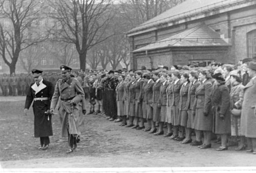 Presse Foto 3. Reich Führer Geburtstag 1941 General Lüdke