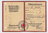 Kaufmann Krankenkasse Halle Saale Mitgliedskarte Ausweis 1938