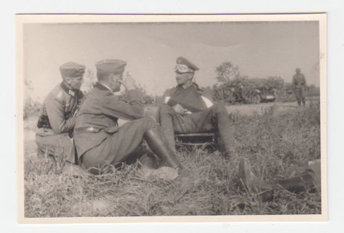 Deutscher Wehrmacht General verwundet Original Foto WK2