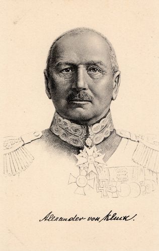 Generaloberst von Kluck - Original Postkarte Kaiserreich WK1