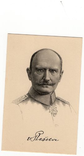 General von Beseler der Eroberer von Antwerpen - Original Postkarte Kaiserreich WK1
