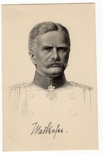 Generaloberst von Mackensen - Original Postkarte Kaiserreich WK1