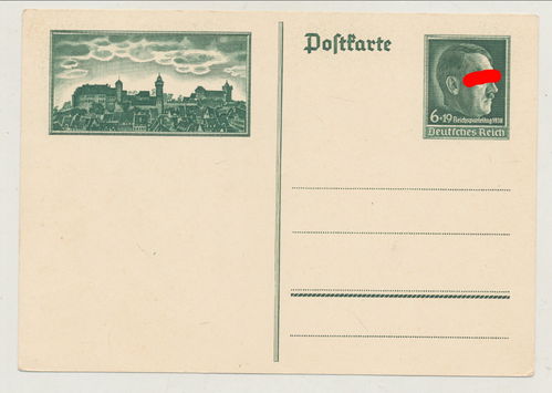 Reichsparteitag Nürnberg 1938 - Original Postkarte 3. Reich