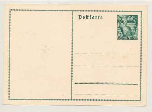 Fackellauf Deutsches Reich - Original Postkarte 3. Reich