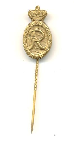Miniatur zum Erinnerungsabzeichen Kronprinz Rupprecht zum 60. Geburtstag 1929