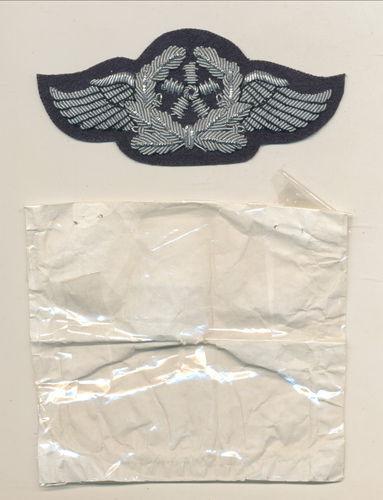 Luftwaffe Ärmelabzeichen für fliegertechnisches Personal OFFIZIERE in Verpackung WK2