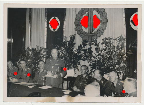 Presse Foto Arbeitstagung der Gruppenführer der SA 1943