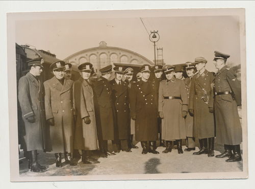 Presse Foto Deutsch - Italienischer Kultur Kongress Dr. Gatto Dr. Scheel in Berlin 1941