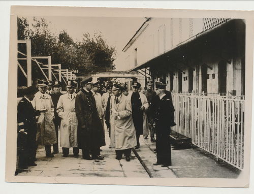 Presse Foto Reichsminister Darre in Italien Oberitalien 1940