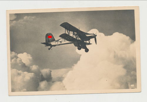 Fieseler Mehrzweck Flugzeug Fi 167 - Original Postkarte 3.  Reich