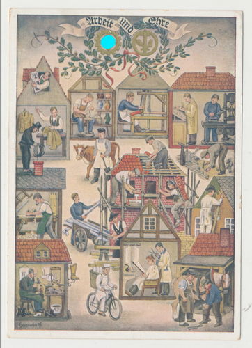 Reichs - Handwerker Tag 1936 - Original Postkarte 3. Reich