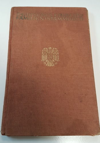 Familien Stammbuch Adel Ahnenpass Ernst von den Weyenbergh 3. Reich