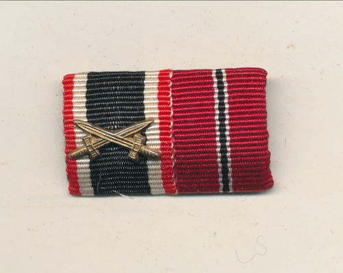 Feldspange KVK Kriegsverdienstkreuz & Ostmedaille Winterschlacht im Osten 1941/42
