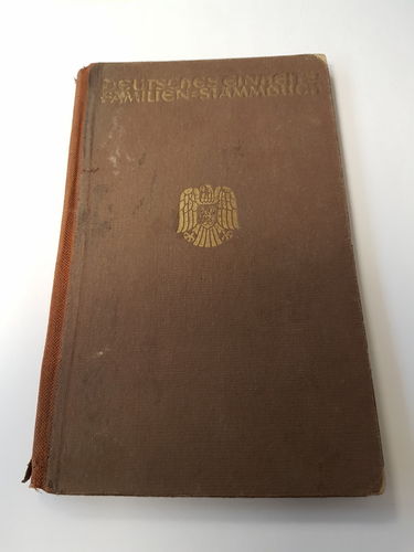 Deutsches Einheits Familien Stammbuch Schretzlmeier Wehrmacht Feldwebel um 1942