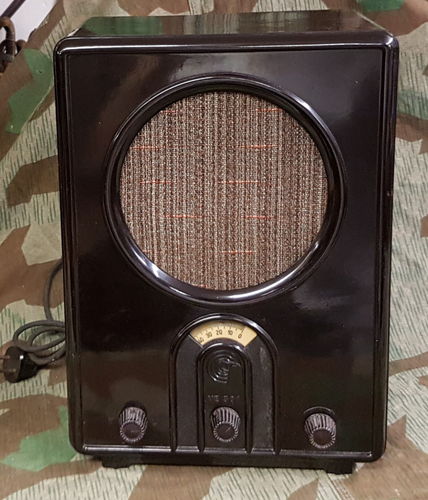 Grosser Volksempfänger Radio VE 301 Hersteller Mästling Ulm 3. Reich